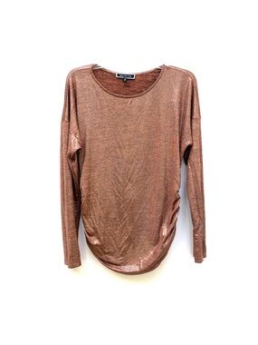 Brown Long Sleeve Top